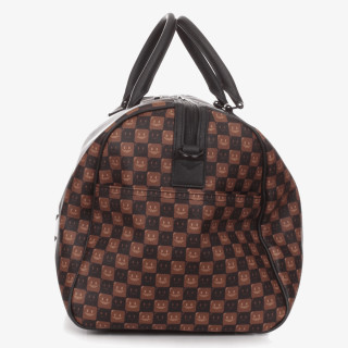 SPRAYGROUND Чанти SHARKS IN PARIS WTF BUBBLE BROWN CHECK D 