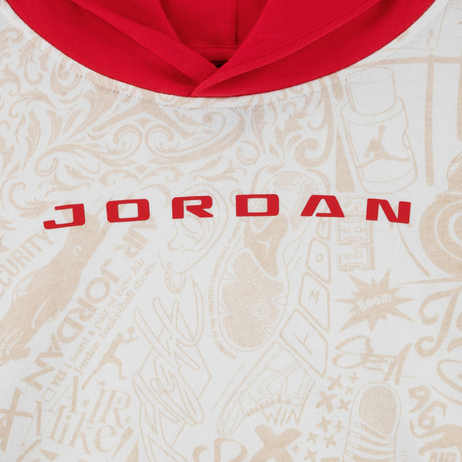 JORDAN Суитшърт JDB MJ BRK LSR PO HOODIE 