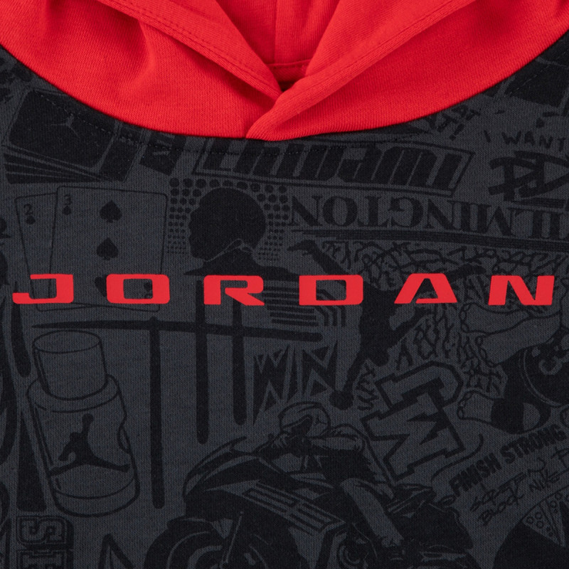 JORDAN Суитшърт JDB MJ BRK LSR PO HOODIE 