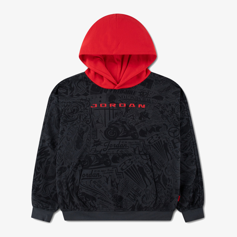 JORDAN Суитшърт JDB MJ BRK LSR PO HOODIE 