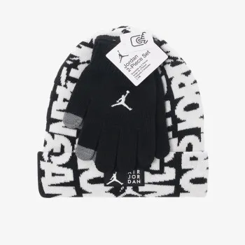 HADDAD Комплект JAN AJ AOP BEANIE SET 
