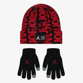 HADDAD Комплект JAN AJ AOP BEANIE SET 