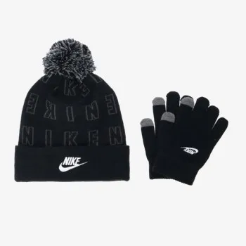 HADDAD Комплект NIKE JACQUARD POM BEANIE SET 