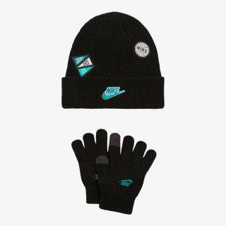 NIKE Комплект NAN MULTISPORT PEAK BEANIE SET 