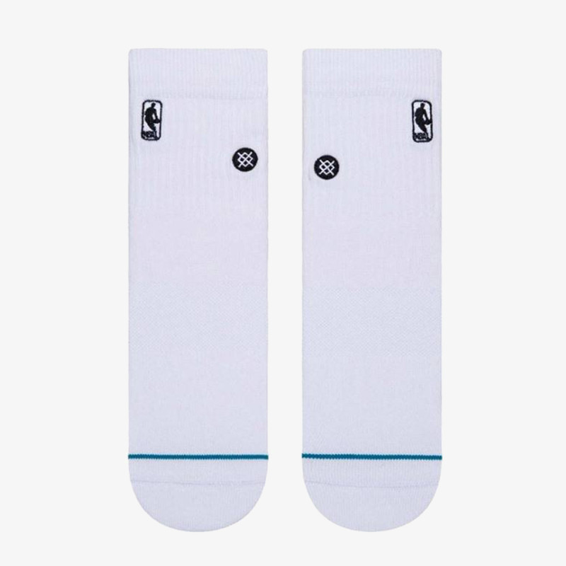 STANCE Чорапи A356A20LOG-WHT STANCE LOGOMAN ST QTR QUA 