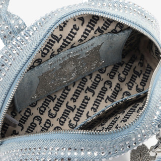 JUICY COUTURE Чанти Fireflies S. Bowling Cotton Blu Denim 