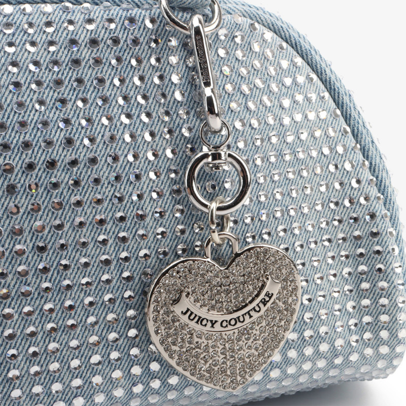 JUICY COUTURE Чанти Fireflies S. Bowling Cotton Blu Denim 