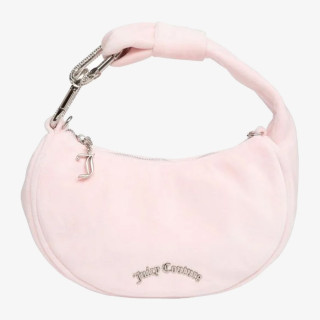 JUICY COUTURE Малка чанта Blossom Micro Hobo Polyester Juicy Pink 