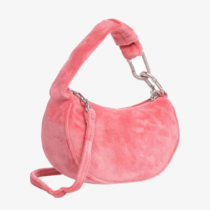 JUICY COUTURE Малка чанта Blossom Micro Hobo Polyester Juicy Pink 
