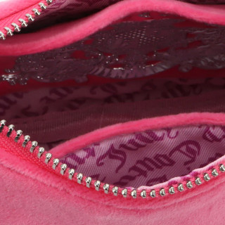 JUICY COUTURE Чанти Blossom Micro Hobo Polyester Super Pink 