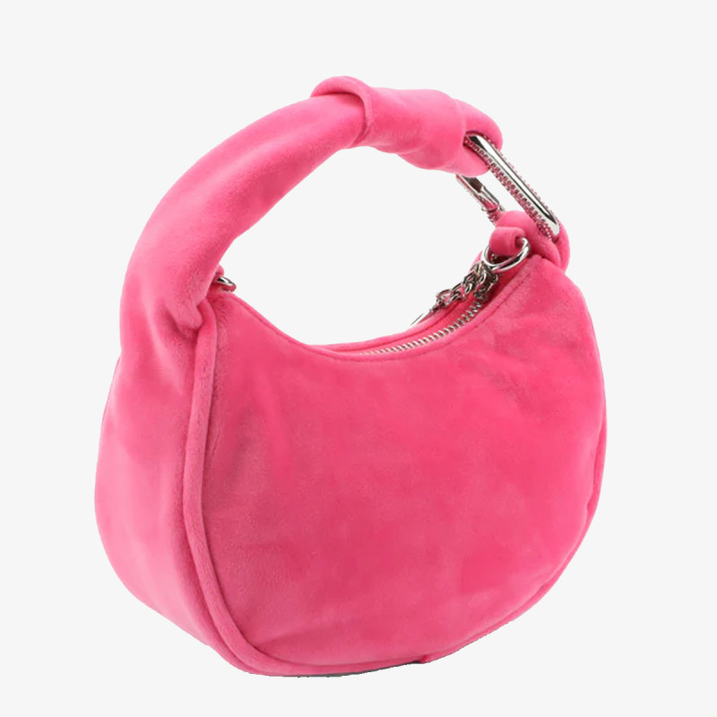 JUICY COUTURE Чанти Blossom Micro Hobo Polyester Super Pink 