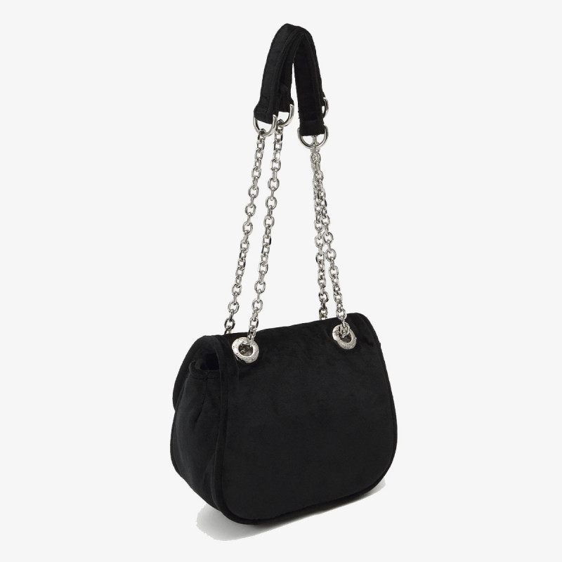 JUICY COUTURE Чанти Kimberly Crossbody w/ Fla Polyester Blac 