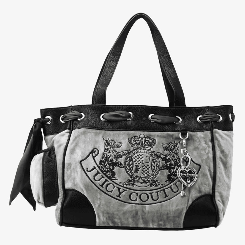 JUICY COUTURE Чанти Daydreamer L. Duoble Hand Cotton/ PU Gre 