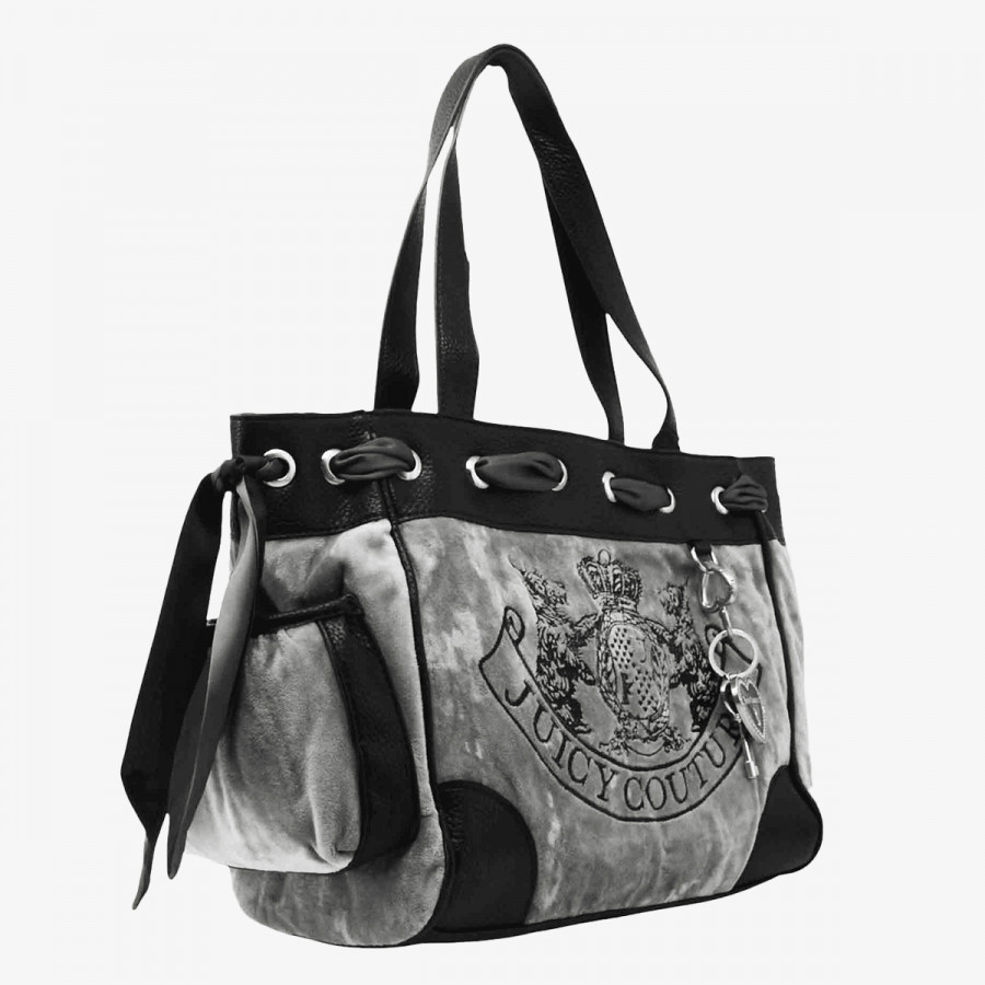 JUICY COUTURE Чанти Daydreamer L. Duoble Hand Cotton/ PU Gre 