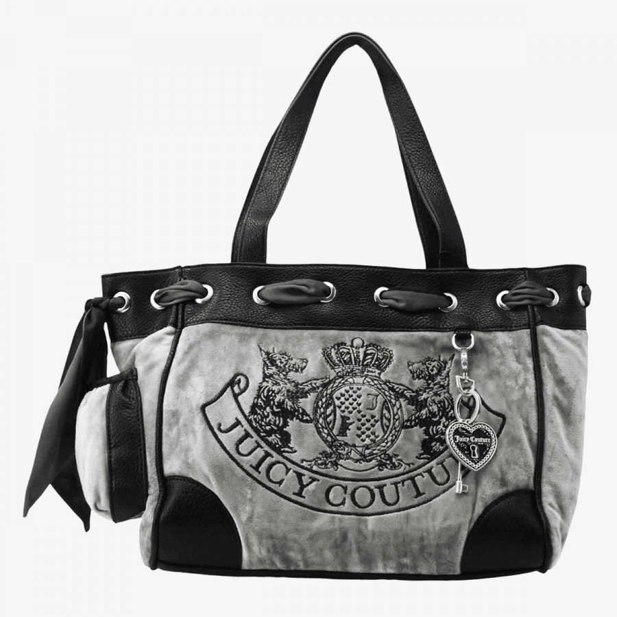 JUICY COUTURE Чанти Daydreamer L. Duoble Hand Cotton/ PU Gre 
