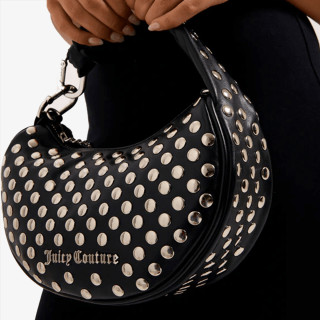 JUICY COUTURE Чанти Blossom Studs S. Hobo PU Black 