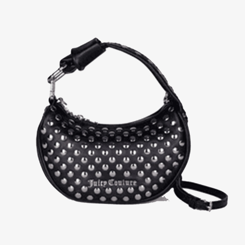 JUICY COUTURE Чанти Blossom Studs S. Hobo PU Black 