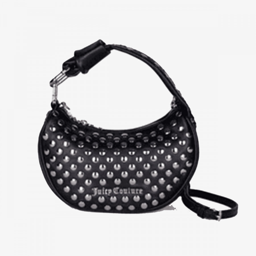 JUICY COUTURE Чанти Blossom Studs S. Hobo PU Black 