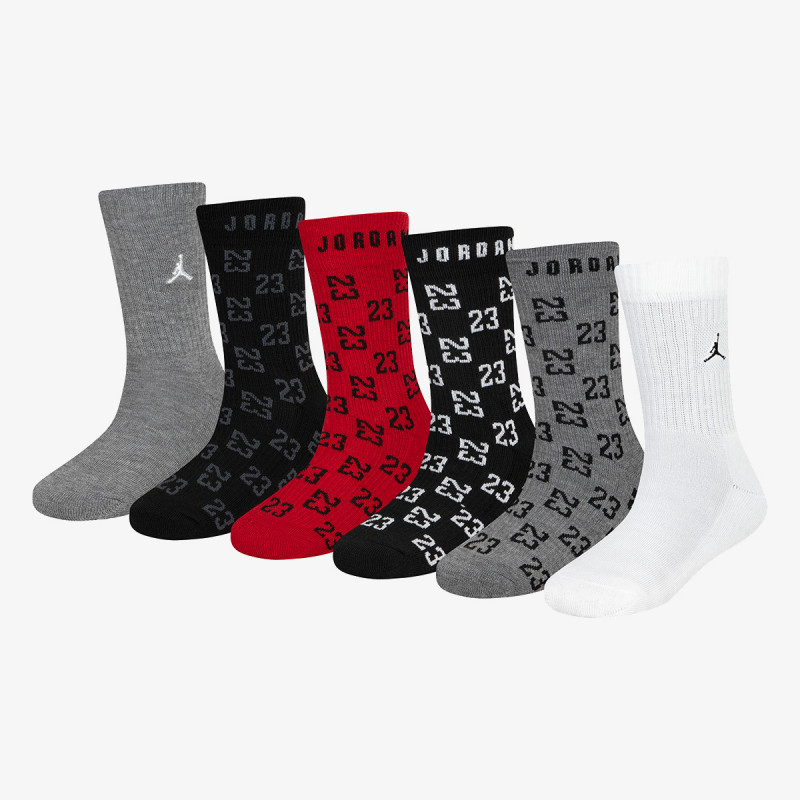 NIKE Чорапи JHN MONOGRAM ESSENTIAL 6PK CRE 