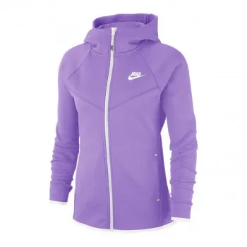 NIKE Суитшърт NIKE Суитшърт W NSW TCH FLC WR HOODIE FZ 