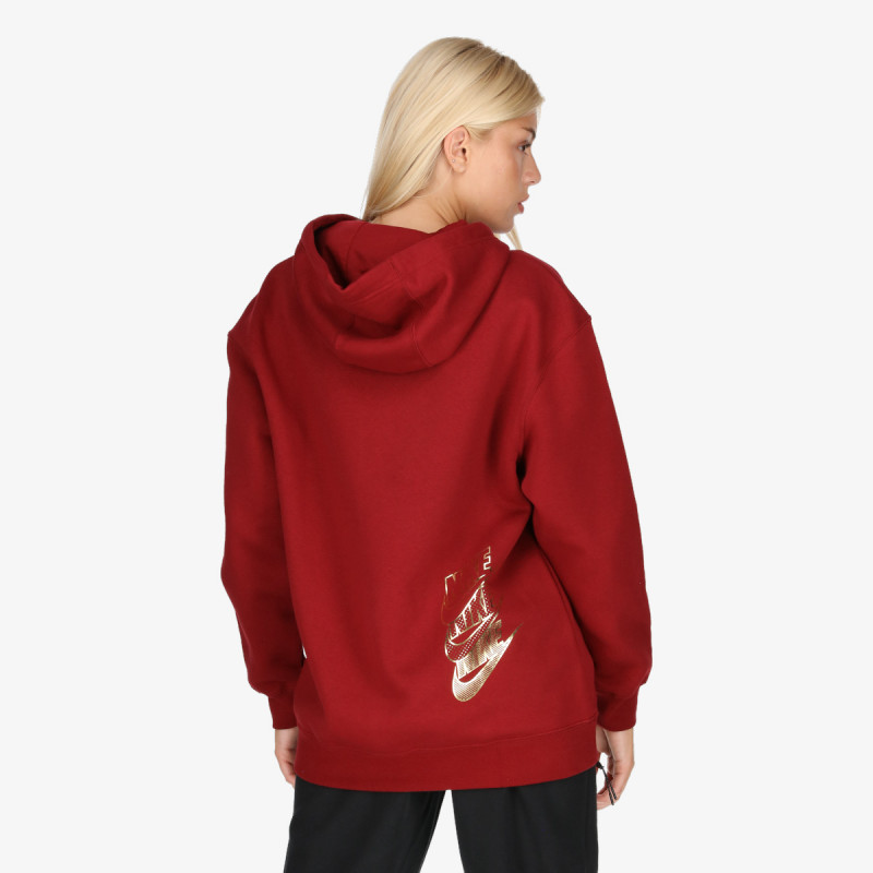 Nike w nsw hoodie bb os shine new arrivals