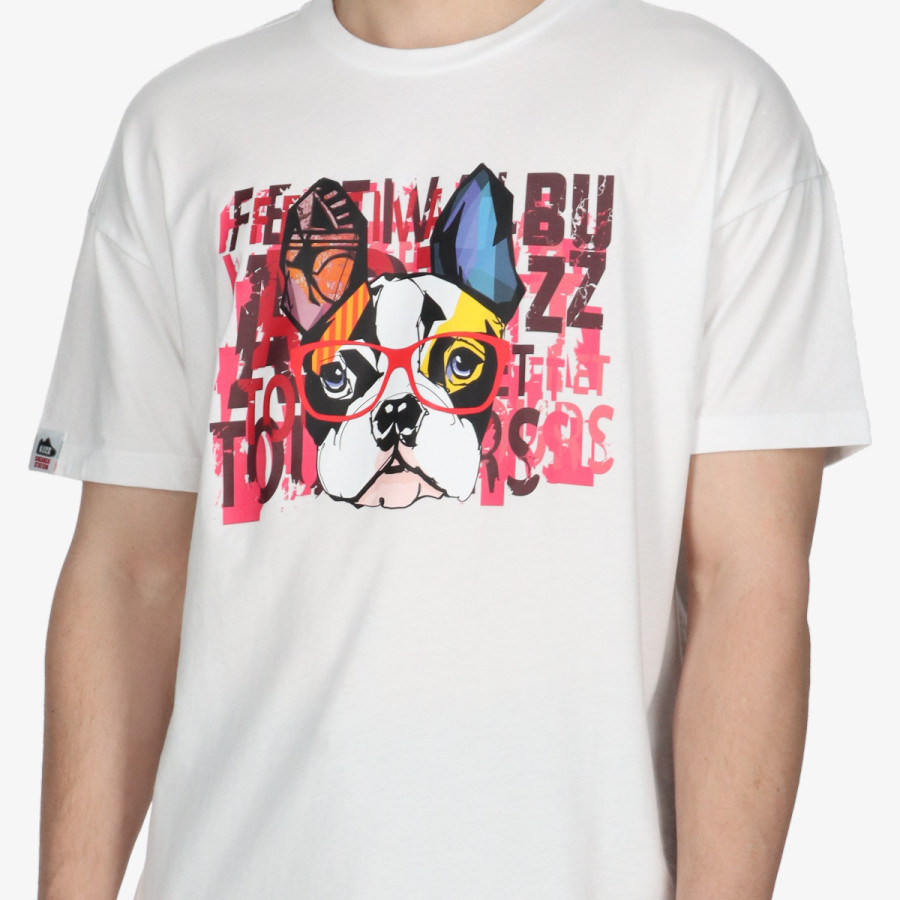 BUZZ Тенискa COLORS FRENCHIE T-SHIRT 