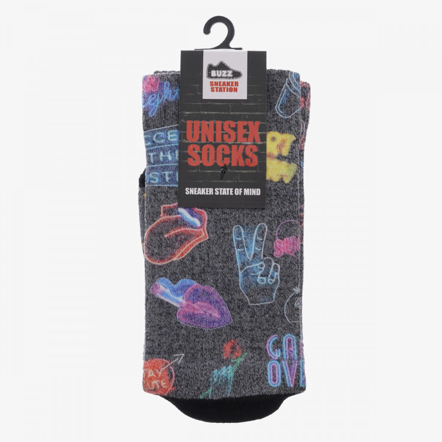 BUZZ Чорапи BUZZ SOCKS NEON 