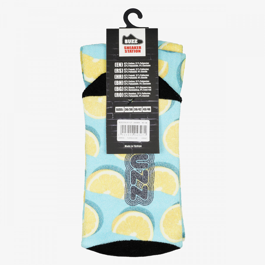 BUZZ Чорапи BUZZ SOCKS LEMON 