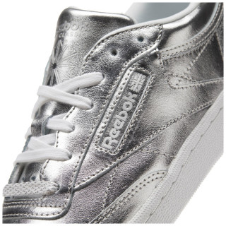 Reebok Спортни обувки CLUB C 85 S SHINE   SILVER/WHITE 