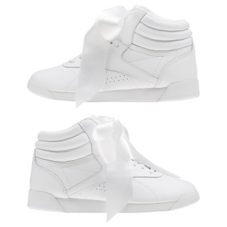 Reebok Спортни обувки F/S HI SATIN BOW WHITE/SKULL GREY 
