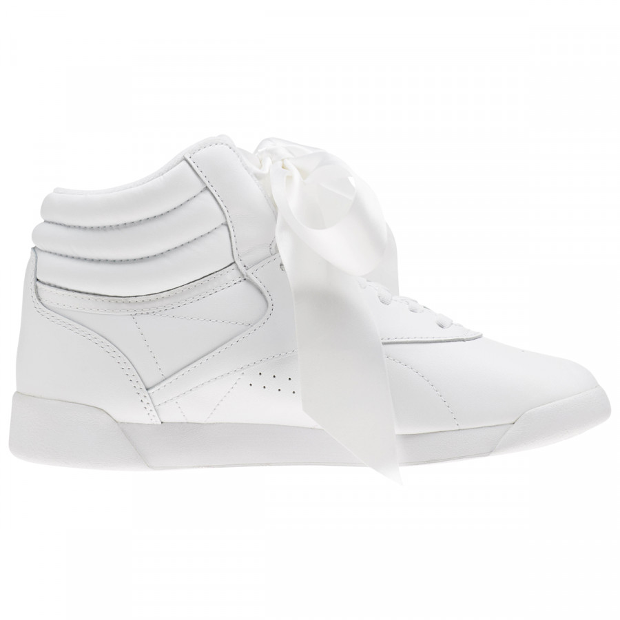 Reebok Спортни обувки F/S HI SATIN BOW WHITE/SKULL GREY 