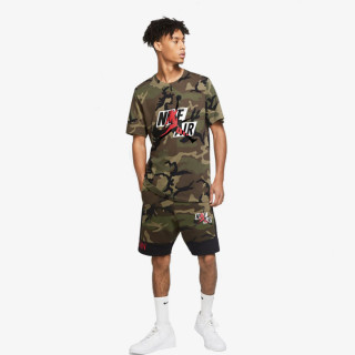 NIKE Тенискa M J JM CLSCS CAMO AOP SS CREW 