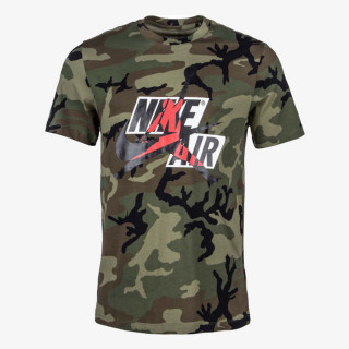 NIKE Тенискa M J JM CLSCS CAMO AOP SS CREW 