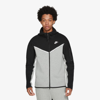 NIKE Суитшърт M NSW TCH FLC HOODIE FZ WR 