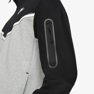 NIKE Суитшърт M NSW TCH FLC HOODIE FZ WR 