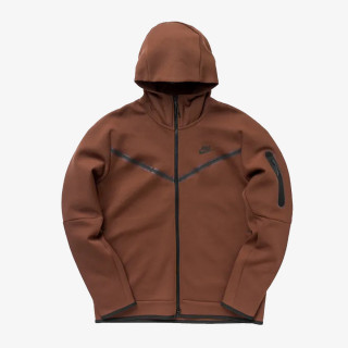 NIKE Суитшърт M NSW TCH FLC HOODIE FZ WR 