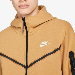 NIKE Суитшърт M NSW TCH FLC HOODIE FZ WR 