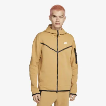 NIKE Суитшърт M NSW TCH FLC HOODIE FZ WR 