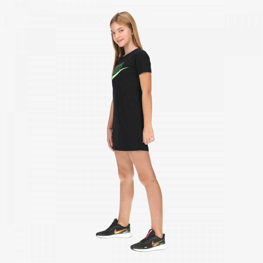 NIKE Рокля G NSW FUTURA TSHIRT DRESS 