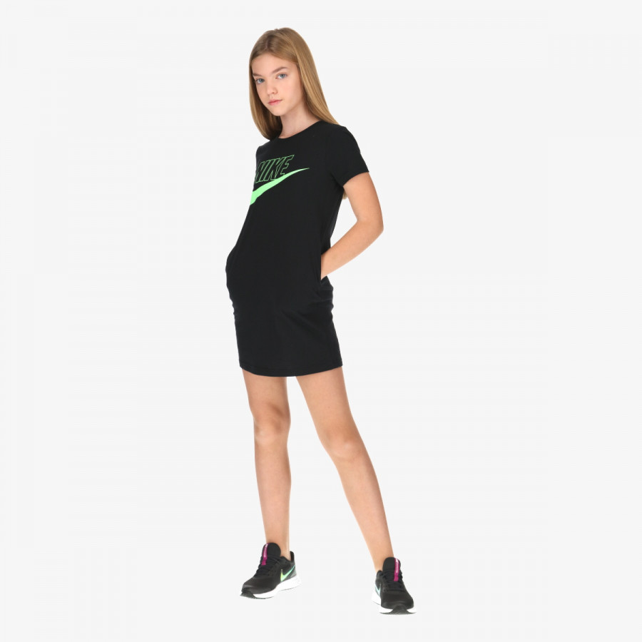 NIKE Рокля G NSW FUTURA TSHIRT DRESS 