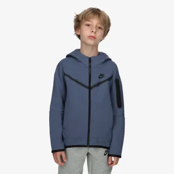 NIKE Суитшърт B NSW TCH FLC FZ 