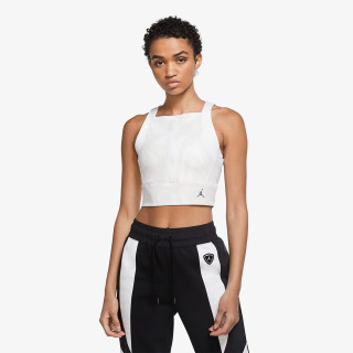 JORDAN Спортно бюстие W J UTILITY CROP TOP AOP 