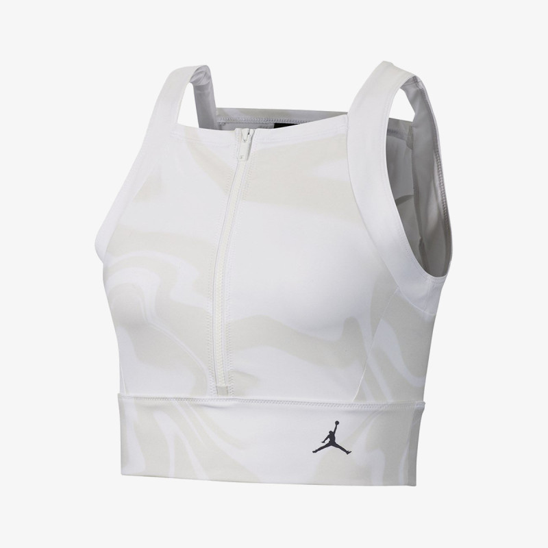 JORDAN Спортно бюстие W J UTILITY CROP TOP AOP 