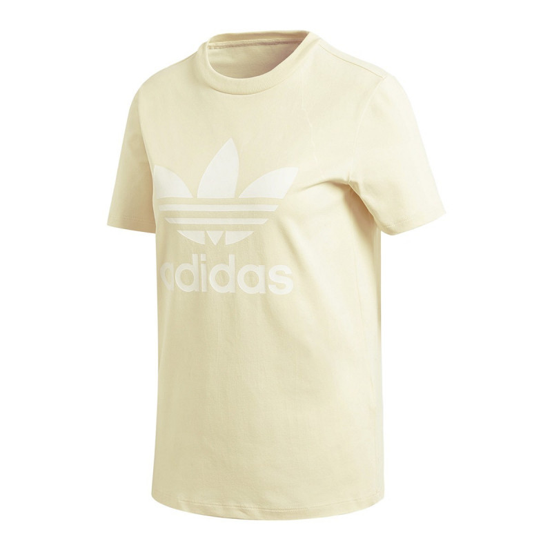 adidas Тенискa TREFOIL TEE MISSUN/WHITE 