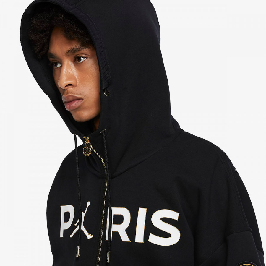 NIKE Суитшърт M J PSG FLEECE TRAVEL FZ 