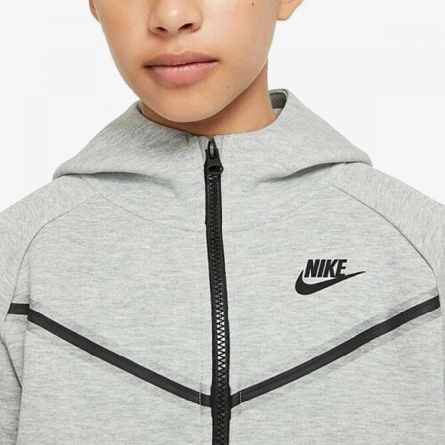 NIKE Суитшърт G NSW TCH FLC WR HOODIE FZ 