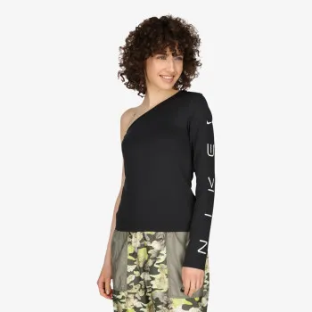 NIKE Блуза с дълъг ръкав Sportswear Asymmetrical Long-Sleeve 
