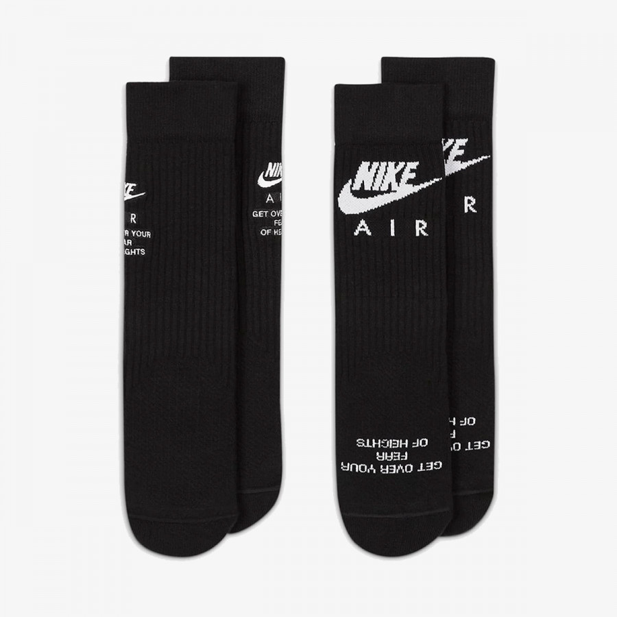 NIKE Чорапи U SNKR SOX CREW 2PR - NIKE AIR HEIGHTS 