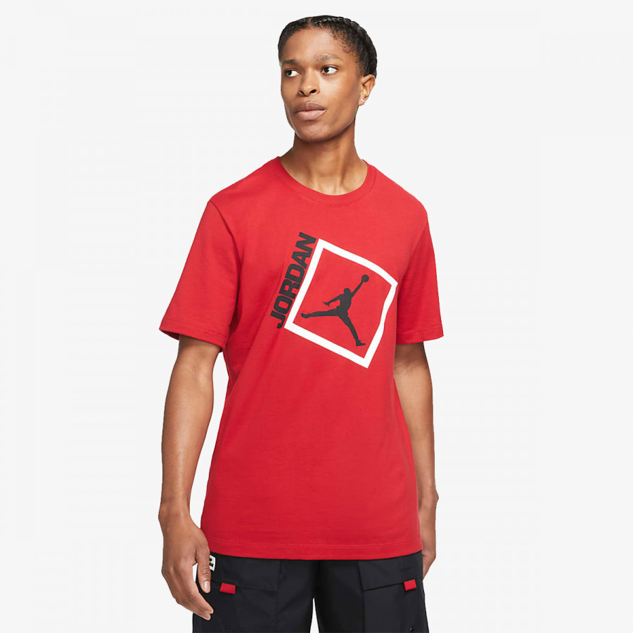 NIKE Тенискa M J JUMPMAN BOX SS CREW 