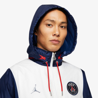 NIKE Суитшърт M J PSG NYLON HOODED JKT 